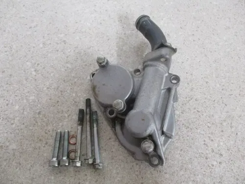 2015 KAWASAKI KX250F WATERPUMP SIDE COVER OEM, 16142-0020, M128