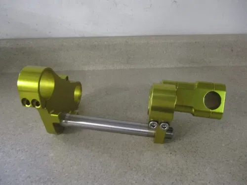 BIGMINIS BILLET TRIPLE CLAMPS W/ FATBAR MOUNTS KLX 110 MARZOCCHI DRZ 110, M229
