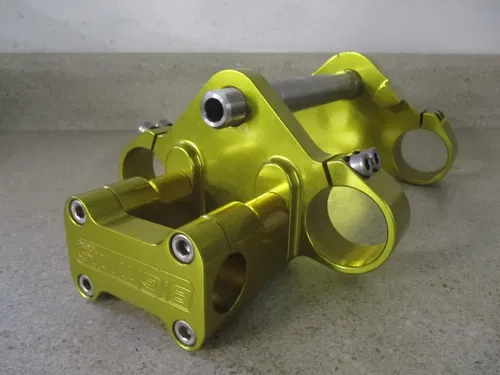 BIGMINIS BILLET TRIPLE CLAMPS W/ FATBAR MOUNTS KLX 110 MARZOCCHI DRZ 110, M229