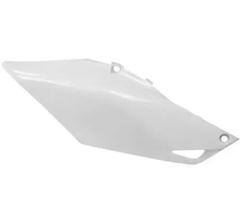 HONDA CRF 450R ACERBIS WHITE SIDE NUMBER PLATE PLASTICS SET, 2314380002, MX13