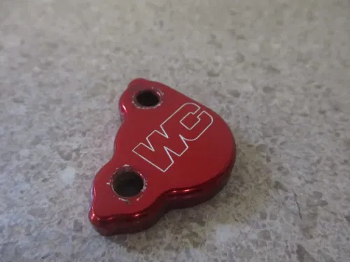 YAMAHA YZ250/YZ250F/YZ125 WORKS CONNECTION REAR MASTER CYLINDER CAP COVER, M229