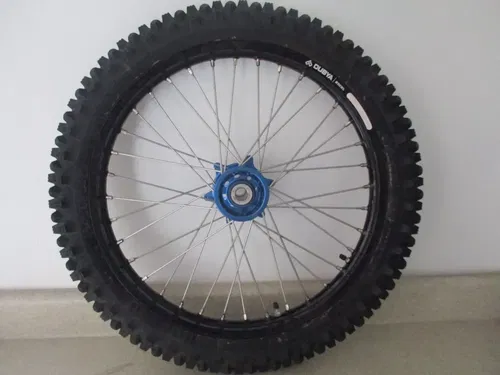 2018 YAMAHA YZ 250F DUBYA TALON 21" FRONT WHEEL BLACK W/ BLUE HUB, M188