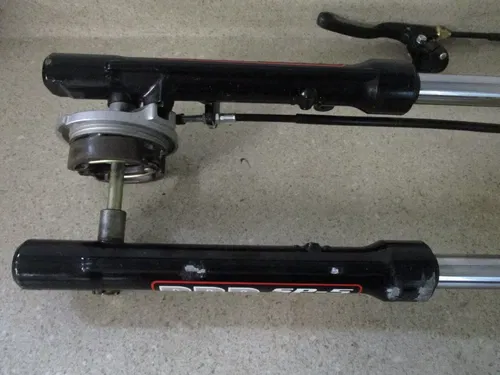 HONDA XR 50 CRF 50 BBR MOTORSPORTS SP5 FRONT FORKS W/ CLAMPS, FITS ALL, M235