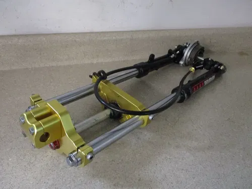 HONDA XR 50 CRF 50 BBR MOTORSPORTS SP5 FRONT FORKS W/ CLAMPS, FITS ALL, M235