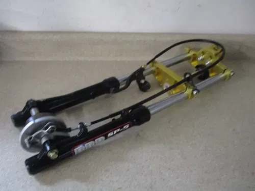 HONDA XR 50 CRF 50 BBR MOTORSPORTS SP5 FRONT FORKS W/ CLAMPS, FITS ALL, M235