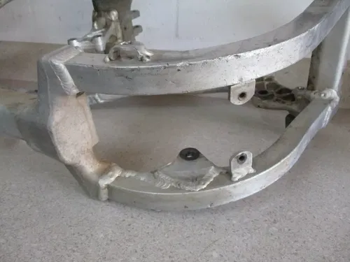 2006 KAWASAKI KX250F FRAME CHASSIS, ALUMINUM FRAME OEM, 32160-0134, MX81