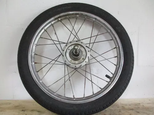 1979 HONDA EXPRESS SCOOTER FRONT WHEEL, FRONT RIM W/ TIRE, HUB, 79 NC50, MX15