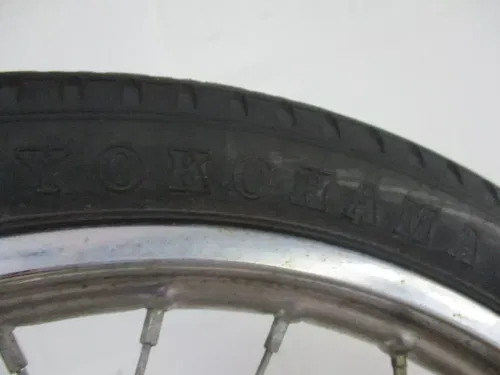 1979 HONDA EXPRESS SCOOTER FRONT WHEEL, FRONT RIM W/ TIRE, HUB, 79 NC50, MX15