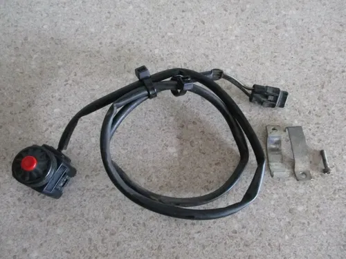 2006 KAWASAKI KX250F OEM KILLSWITCH BUTTON ENGINE STOP, 27010-0047, MX81