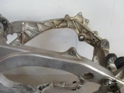 2008 YAMAHA YZ250F ALUMINUM MAIN FRAME CHASSIS, PAPERS, 5XC-21101-G1-00, MX35