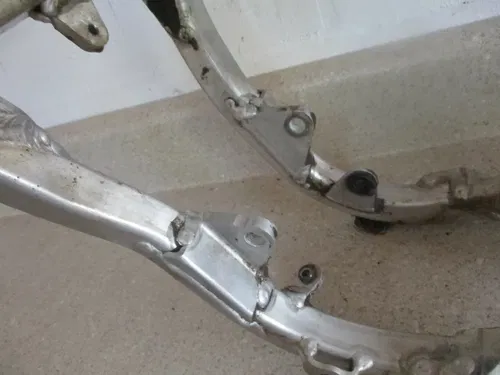 2008 YAMAHA YZ250F ALUMINUM MAIN FRAME CHASSIS, PAPERS, 5XC-21101-G1-00, MX35