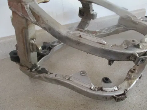 2008 YAMAHA YZ250F ALUMINUM MAIN FRAME CHASSIS, PAPERS, 5XC-21101-G1-00, MX35