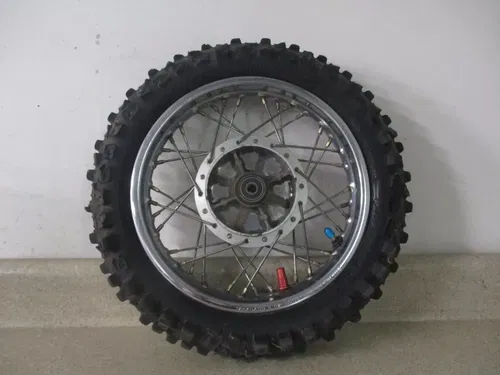 2008 KAWASAKI KL X 110 12" REAR WHEEL RIM W/ HUB COMPLETE, FITS ALL, M227