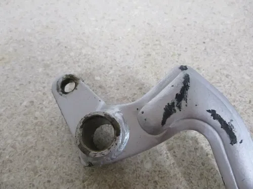 2007 KAWASAKI KX65 REAR BRAKE PEDAL LEVER ARM, 13236-1369, M120