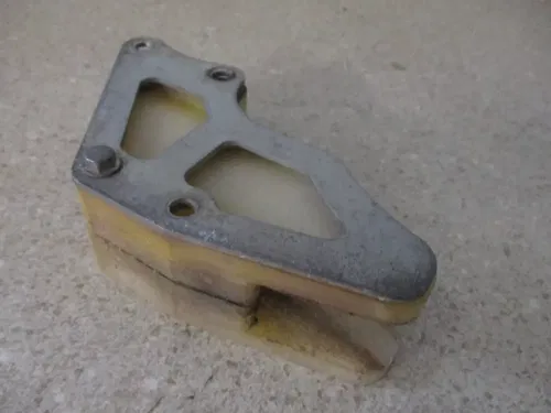 2014 KAWASAKI KLX 140 KLX140L REAR LOWER CHAIN GUIDE GUARD, FITS 08-24 M218
