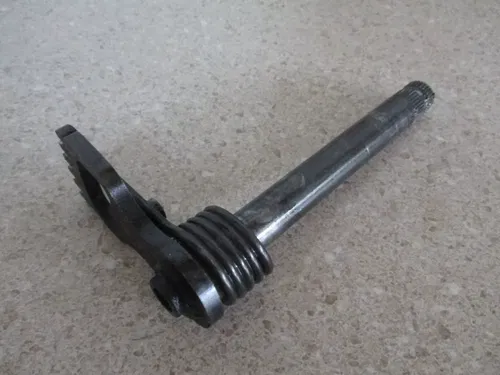 1990 SUZUKI RM250 SHIFT SHAFT ARM, GEAR SELECTOR SHAFT, 25510-28C30, MX79-1