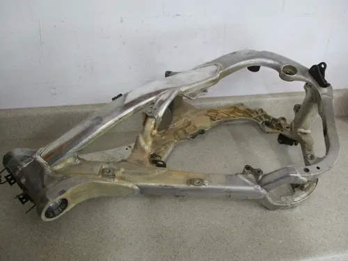 2012 KAWASAKI KX250F FRAME CHASSIS, MAIN FRAME ALUMINUM OEM, 32160-0570, M107