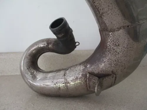 2003 SUZUKI RM 250 FMF GNARLY EXHAUST PIPE EXPANSION CHAMBER, M175