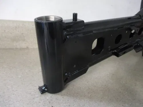 2008 KAWASAKI KLX 110 FRAME CHASSIS BLACK POWDERCOAT, FITS 02-09, M204