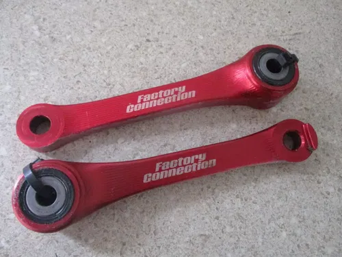 2019 HONDA CRF 250R FACTORY CONNECTION 144MM PULL RODS LINK, FITS 18-21, M205