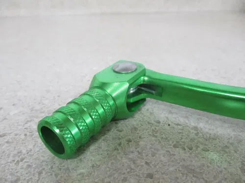 HONDA CRF50 GREEN SHIFT LEVER GEAR SELECTOR ARM W/ FOLDING TIP, M137