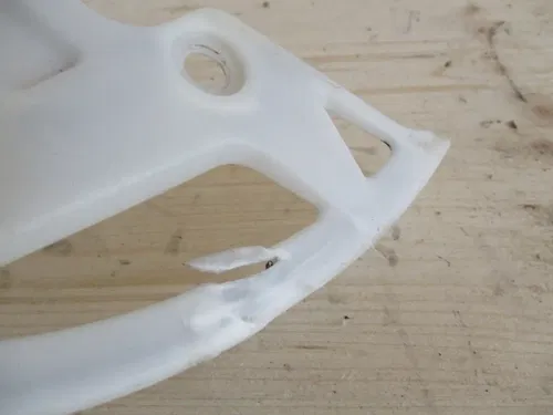 2013 Honda CRF450 Rear Brake Disc Guard Shield Plastic, Lower, 13 CRF 450, MX11