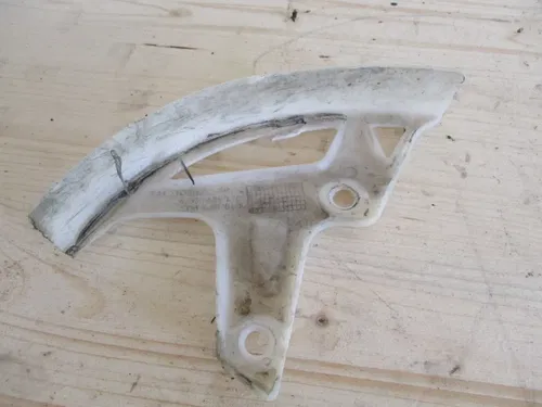 2013 Honda CRF450 Rear Brake Disc Guard Shield Plastic, Lower, 13 CRF 450, MX11