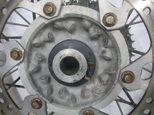 2000 YAMAHA YZ 125 19" REAR WHEEL RIM HUB W/ TIRE, BACK RIM, M148