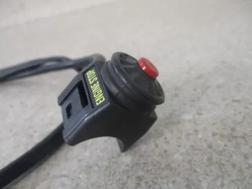 2015 KAWASAKI KX 450F ENGINE STOP BUTTON KILLSWITCH, FITS 06-15, M207