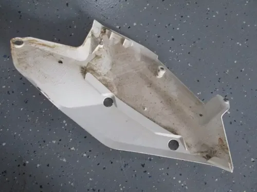 2018 KTM 250 XCF WHITE SIDE NUMBER PLATE PLASTICS AIRBOX SIDE COVER, M160