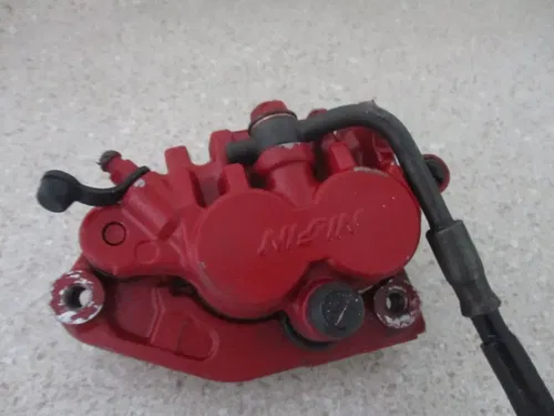 2003 SUZUKI RM 250 FRONT BRAKE ASSEMBLY CALIPER MASTER CYLINDER PARTS ONLY, M176