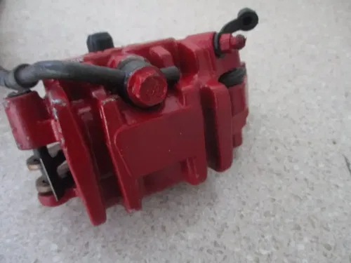 2003 SUZUKI RM 250 FRONT BRAKE ASSEMBLY CALIPER MASTER CYLINDER PARTS ONLY, M176