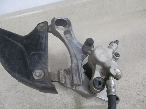 2016 KAWASAKI KX250F REAR BRAKE ASSEMBLY CALIPER MASTER COMPLETE WORKING, M143