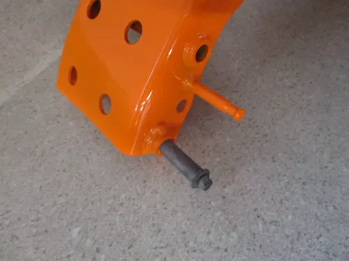 2002-2009 KAWASAKI KLX110 DRZ110 POWDERCOATED FLO NEON ORANGE FRAME CHASSIS, MSC