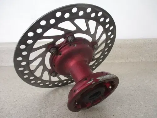 2004 HONDA CR 125 FRONT HUB W/ ROTOR, FITS 96-07, M203
