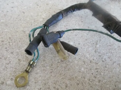 2009 HONDA CRF100 IGNITION WIRING HARNESS CDI, REV BOX ECU, OEM WIRES, MX37
