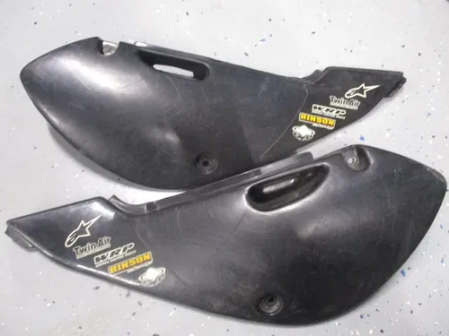 2006 KAWASAKI KLX 110 UFO BLACK PLASTICS w/ PRO CIRCUIT TEAM GRAPHICS, M229