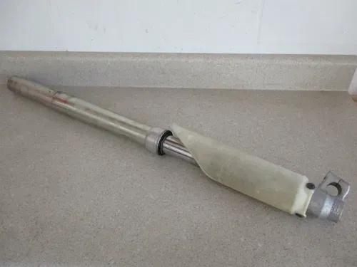 2003 HONDA CR125 LEFT SIDE FORK TUBE SUSPENSION, SHOWA, 51500-KZ4-J51ZA, MX43