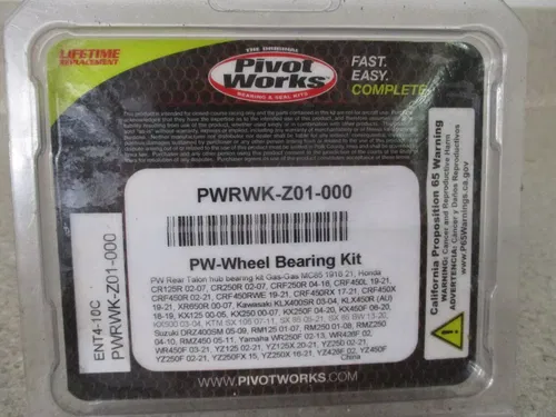 PIVOT WORKS TALON REAR WHEEL BEARING KIT PWRWK-Z01-000, M209