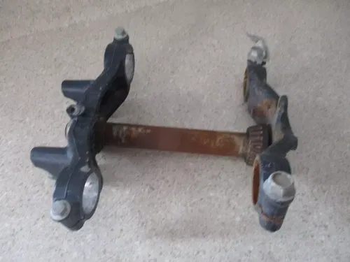 KAWASAKI KX 65 FRONT TRIPLE TREES CLAMPS W/ STEM, FITS ALL, MSC2