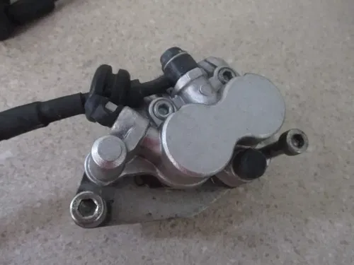 2009 KAWASAKI KLX 250S COMPLETE FRONT BRAKE ASSEMBLY CALIPER, FITS ALL, M213