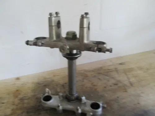 2008 SUZUKI DRZ125L TRIPLE CLAMPS, TRIPLE TREES, STEM, HOLDERS, KLX125, MX20