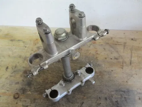 2008 SUZUKI DRZ125L TRIPLE CLAMPS, TRIPLE TREES, STEM, HOLDERS, KLX125, MX20