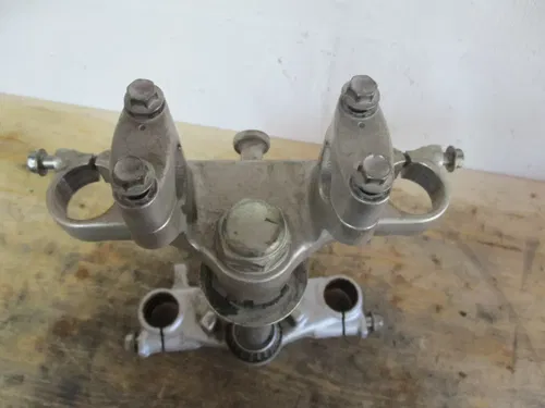 2008 SUZUKI DRZ125L TRIPLE CLAMPS, TRIPLE TREES, STEM, HOLDERS, KLX125, MX20