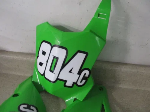 ACERBIS GREEN PLASTIC NUMBER PLATES KIT KAWASAKI KX 450 2022, MSC2