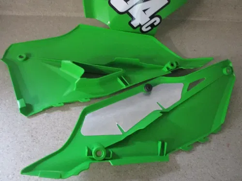 ACERBIS GREEN PLASTIC NUMBER PLATES KIT KAWASAKI KX 450 2022, MSC2