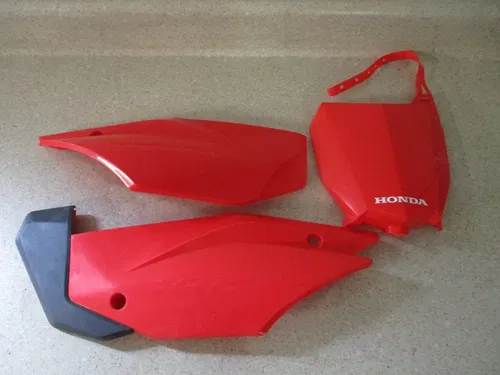 2024 HONDA CRF 110 NUMBER PLATE PLASTICS SET, FITS 19-25, M238