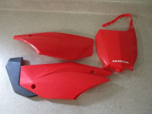 2024 HONDA CRF 110 NUMBER PLATE PLASTICS SET, FITS 19-25, M238