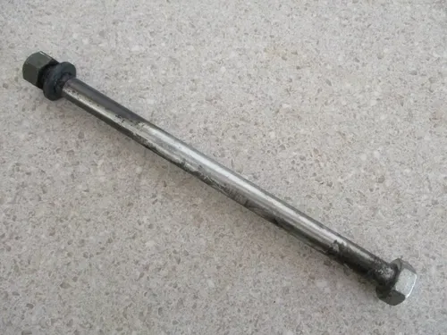 2007 YAMAHA TTR125LE SWINGARM SHAFT PIVOT BOLT NUT OEM, 1B2-F2141-00-00, MX60