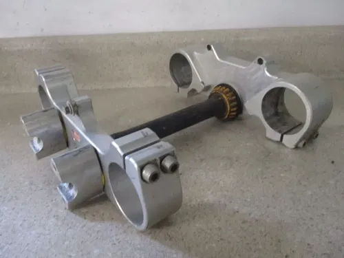 SUNLINE 661 BILLET TRIPLE CLAMPS, TRIPLE TREES W/ STEM UNKNOWN FITMENT, M219